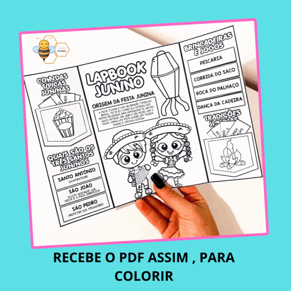 LAPBOOK JUNINO - Imagem 2