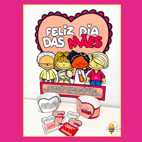 Painel e Lembrancinha Dia das Mães - Image 4