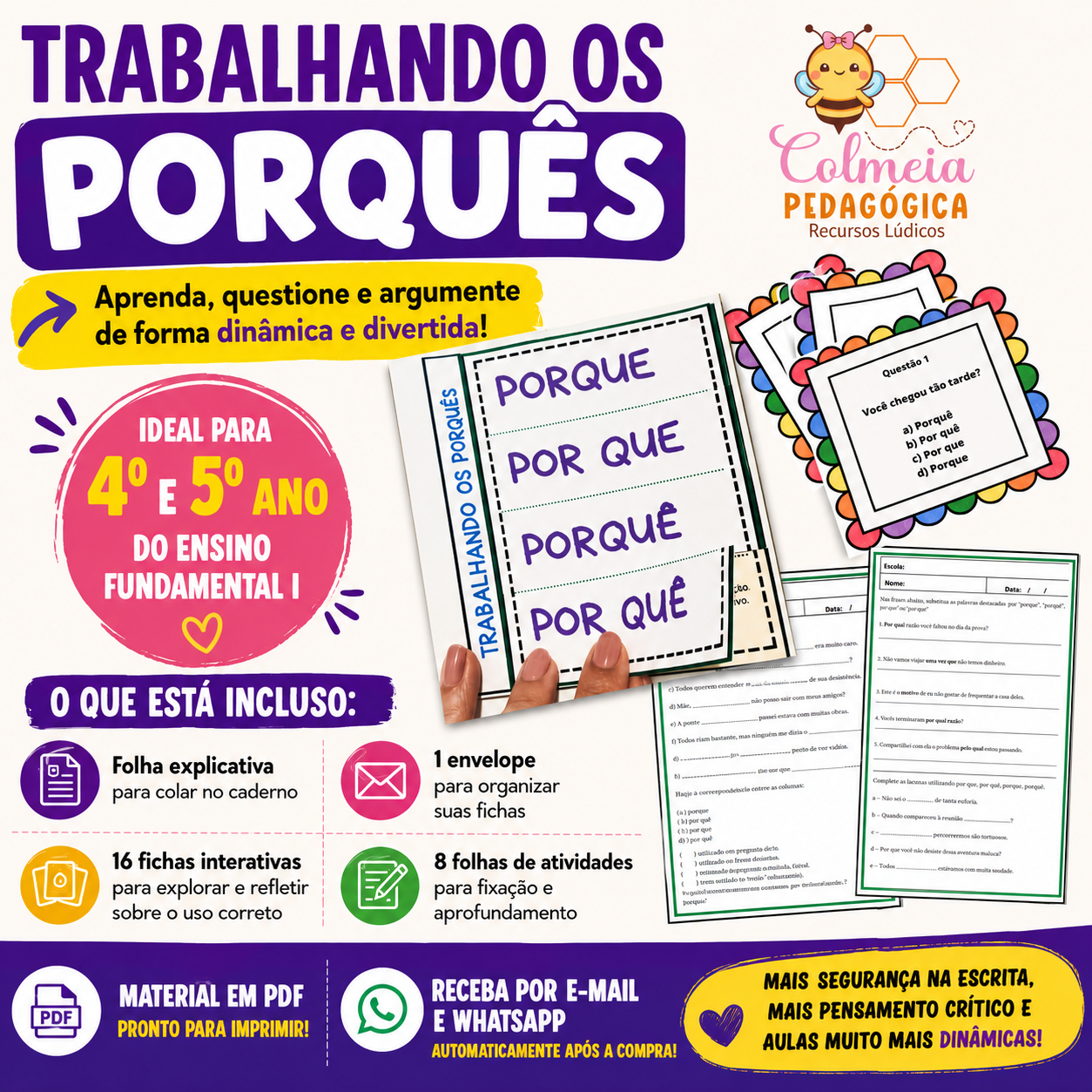 TRABALHANDO OS PORQUES - Imagem 2