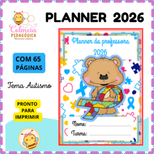 Planner tema Autismo