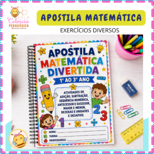 Apostila Matemática Divertida em PDF – 1º ao 3º Ano